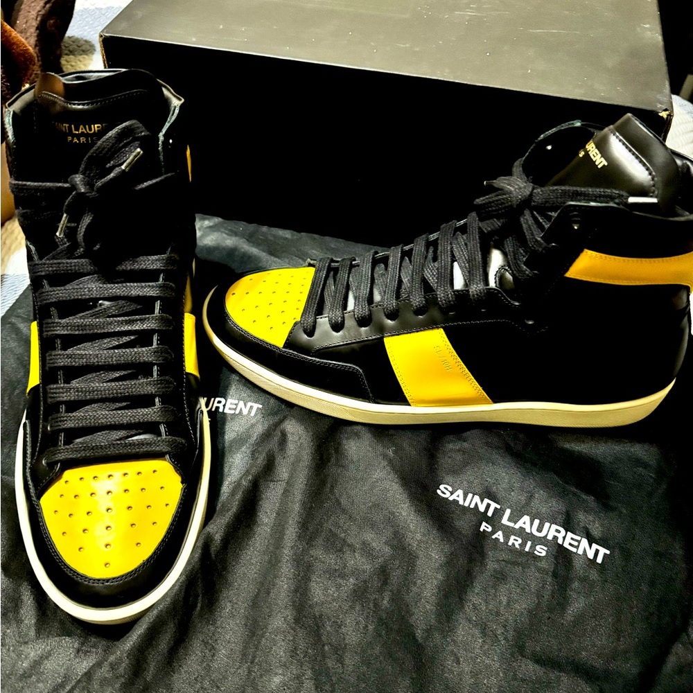 Ysl High Top Men’s Sneakers
